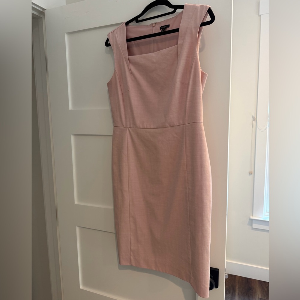 Ann Taylor Classic Pink Sheath Dress - Women